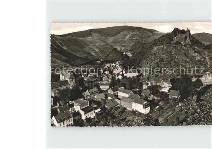 Altenahr mit Burgruine Are