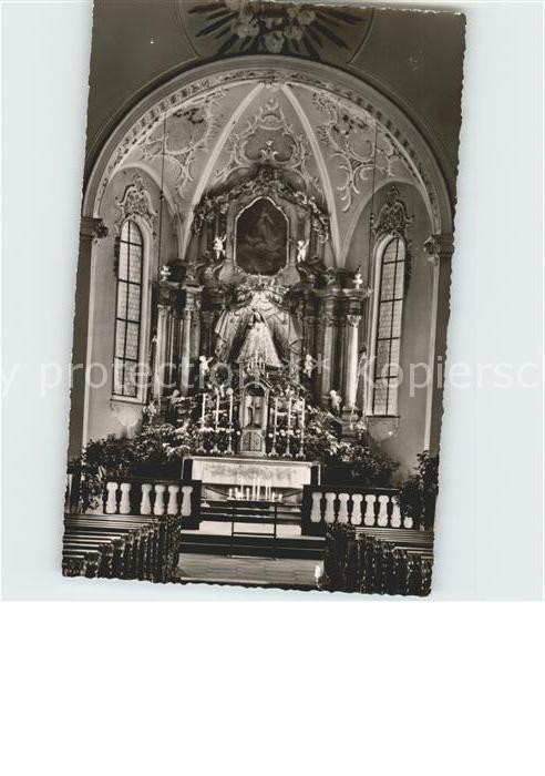 Todtmoos Schwarzwald BW Wallfahrtskirche Gnadenaltar