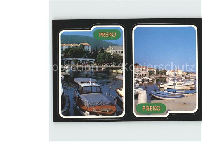 Preko Hafenpartie Motorboote