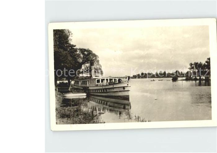 Plaue Havel Plauer Schleuse Fahrgastschiff