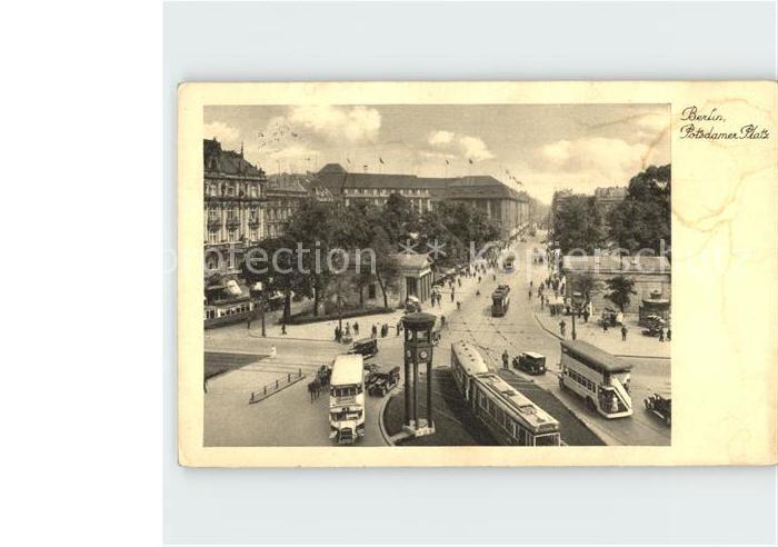 BERLIN  CITY Potsdamer Platz Strassenbahnen