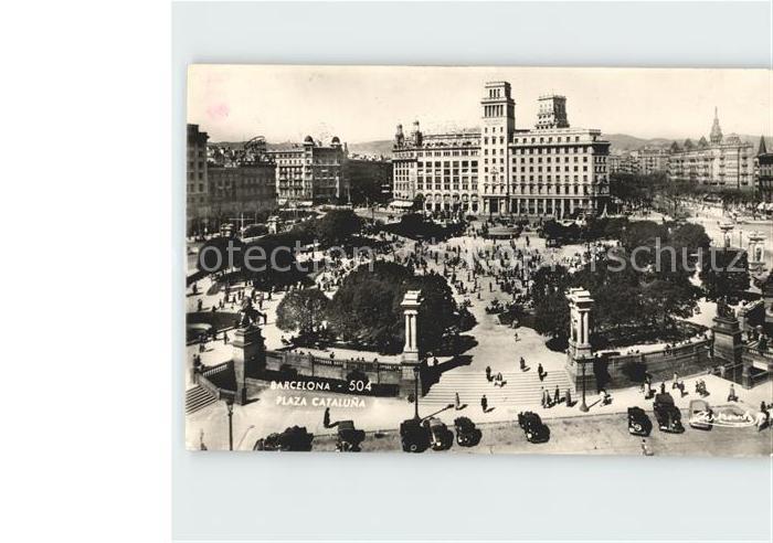 Barcelona Cataluna Plaza Cataluna