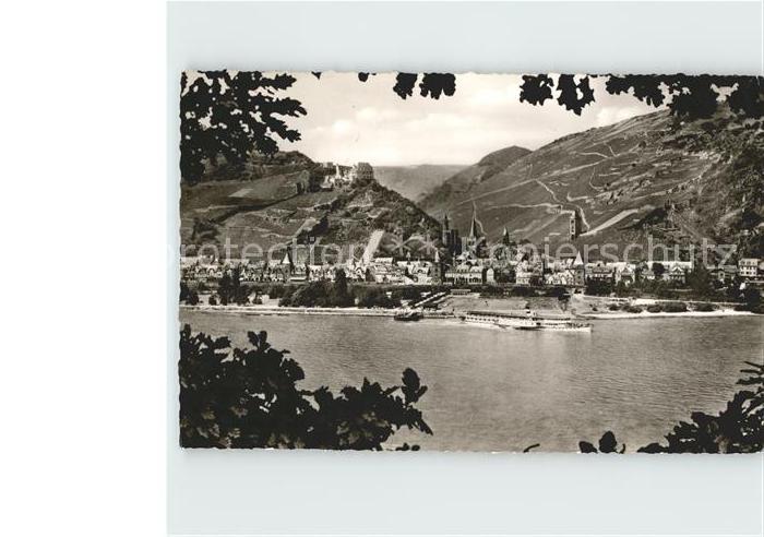 Bacharach Rhein Ortsansicht