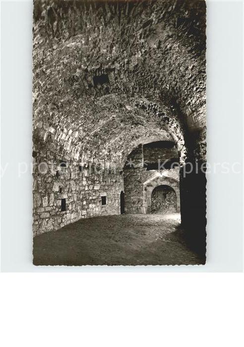 Dillenburg Schlossruine Gr Durchfahrt unter dem Bollwerk Jaegergemach