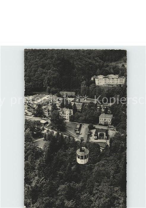 Bad Harzburg Talstation der Schwebebahn mit Harzburger Hof