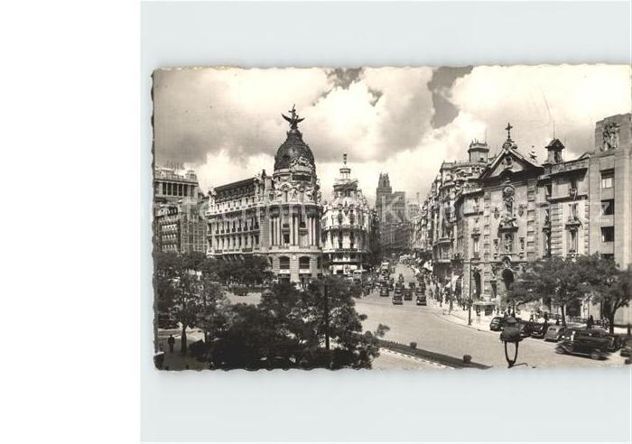 Madrid Spain Calle de Alcala y Avda de Jose Antonio