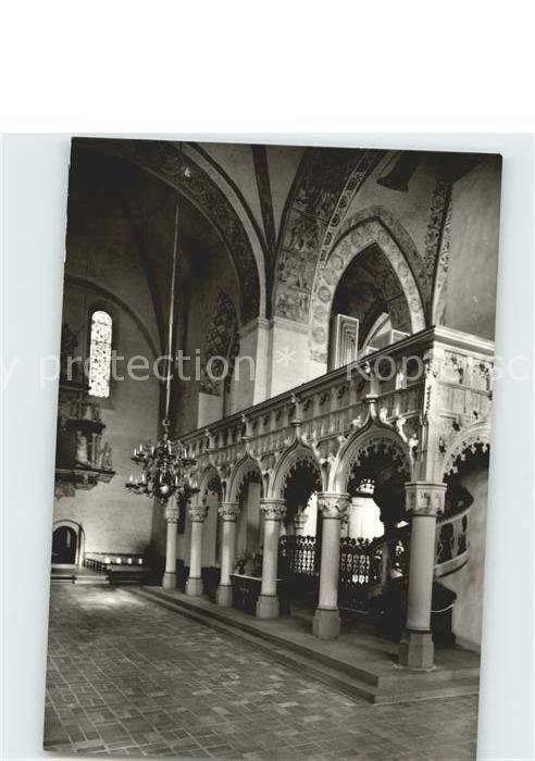 Schleswig Schlei Dom Lettner am Choreingang