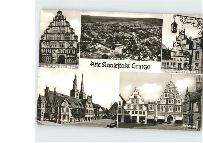 Lemgo Lippe NRW Hexenbuergermeisterhaus Total Wippermannsches Haus Rathaus Nikol