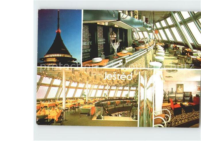 Jested Nejvyssi hora Jestedskeho pohori s unikatni stavbou hotelu a retranslacni