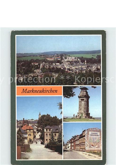 Markneukirchen Panorama Trobitzschen Aussichtsturm Bienengarten