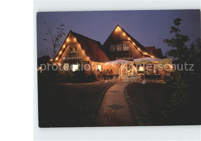 Legden Aal und Weinspieker in der Daemmerung