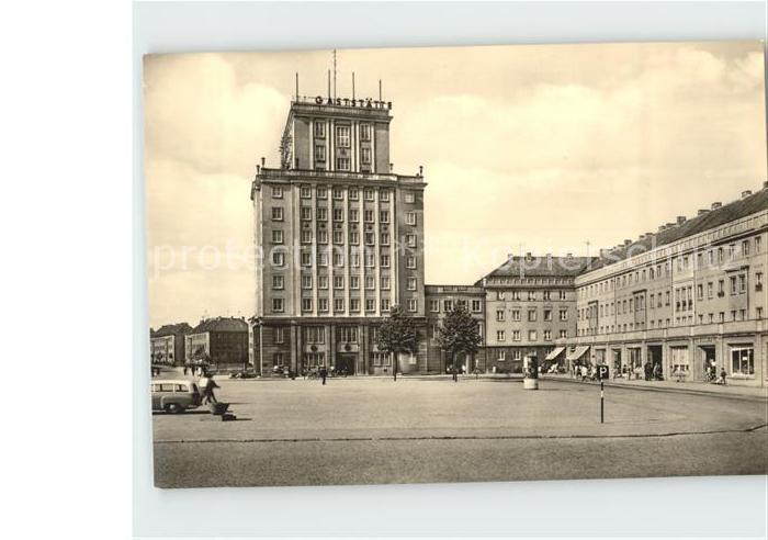 Wismar Mecklenburg Vorpommern Hochhaus am Platz des Friedens
