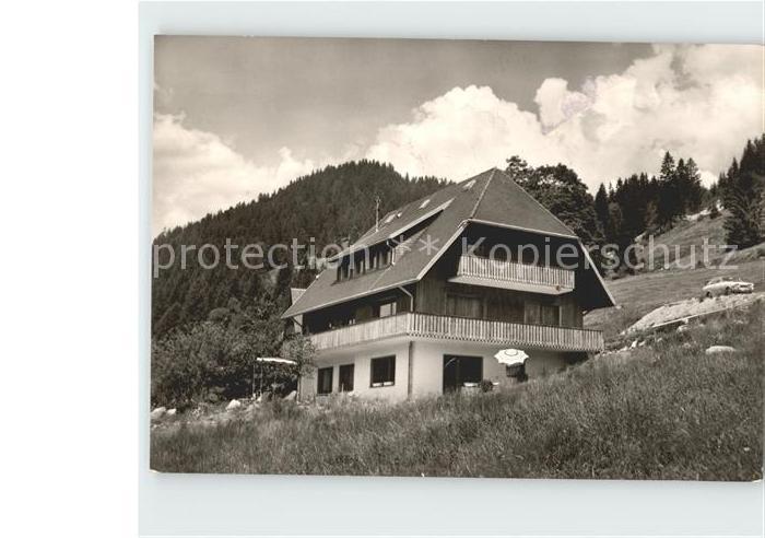 Menzenschwand Haus Sonnhalde