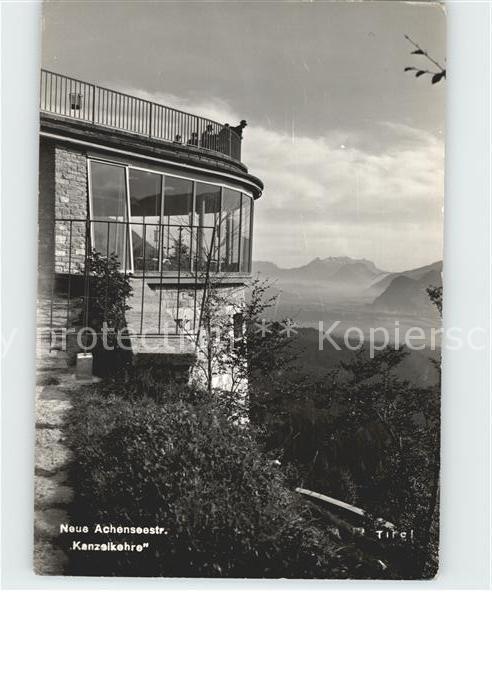 Kanzelkehre Tirol Neue Achenseestrasse