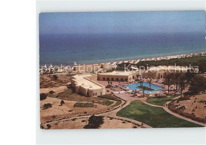 SOUssE  Tunesie Hotel Tour Khalef Fliegeraufnahme