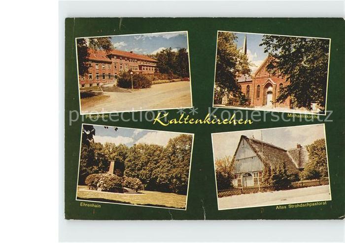 Kaltenkirchen Holstein Pflegeheim Michaeliskirche Ehrenhain Altes Strohdachpasto