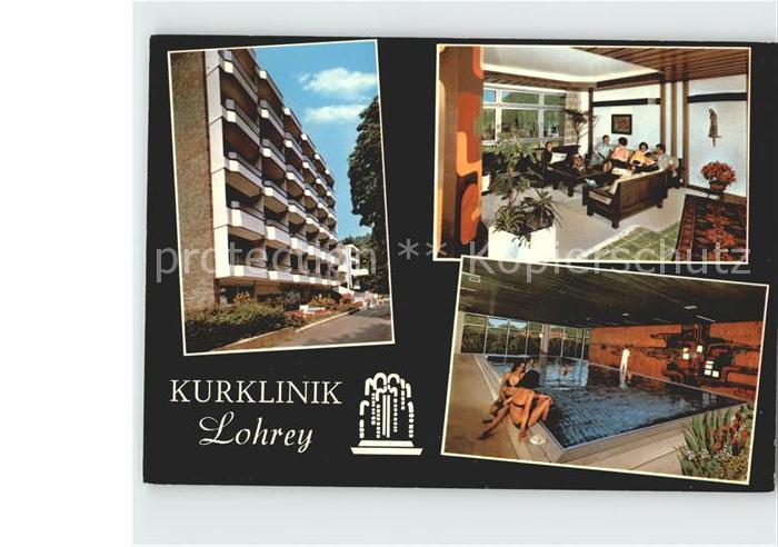 Salmuenster Bad Soden Kurklinik Lohrey Aufenthaltsraum Hallenbad