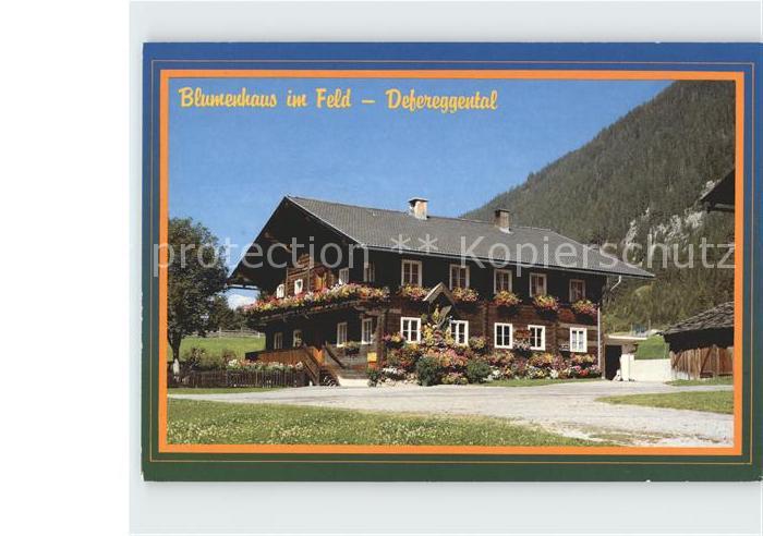 St Jakob Defereggen Blumenhaus im Feld Defereggental