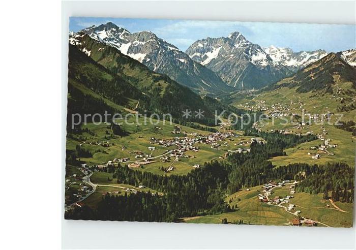 Kleinwalsertal mit Riezlern Hirschegg Mittelberg