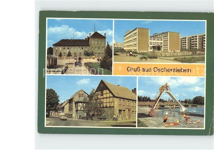 Oschersleben Bode Wilhelm Pieck Oberschule Nickelulk Freibad