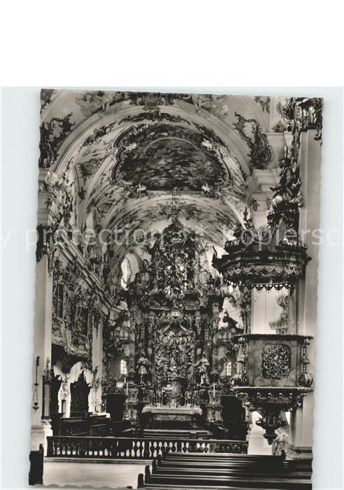 REGENSBURG Bayern Alte Kapelle Hochaltar und Kanzel