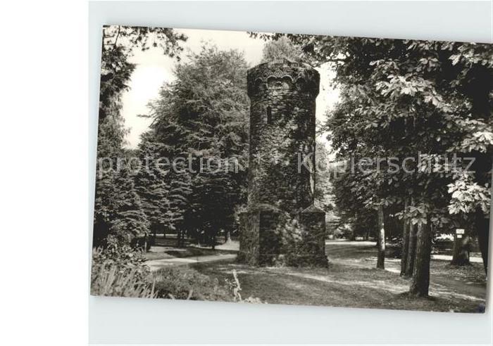 Wurzen Sachsen Ehem Aussichtsturm im Stadtpark