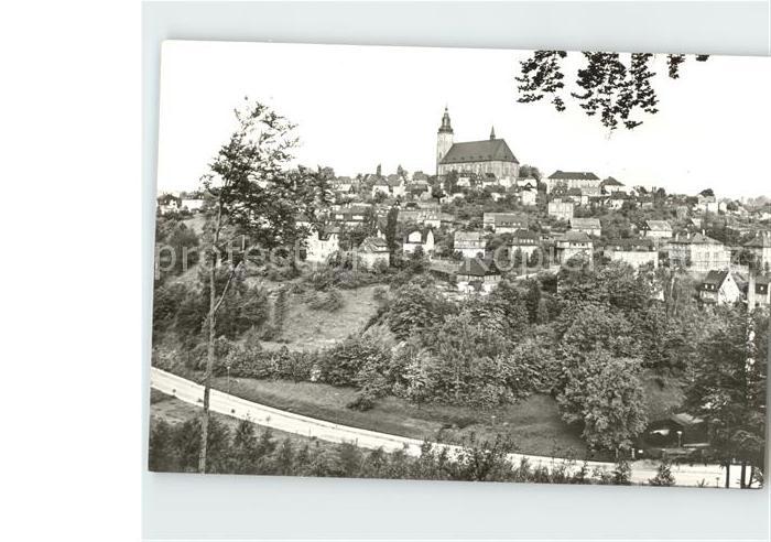 Schneeberg Erzgebirge Ortsansicht