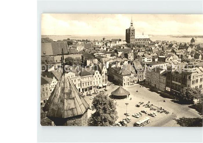 Stralsund Mecklenburg Vorpommern Stadtblick