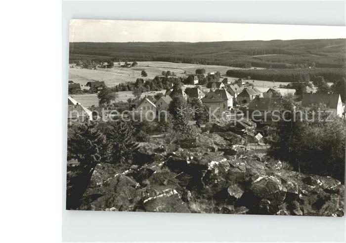 Gruenbach Vogtland Panorama