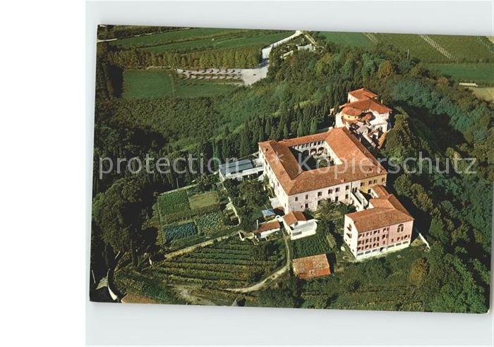 Abano Terme S Daniele Monastero Benedettino Veduta aerea