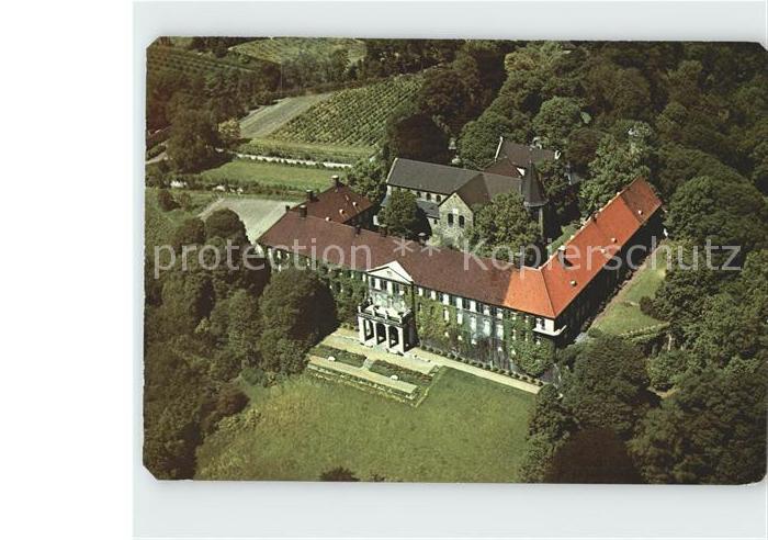 Cappenberg Stiftskirche St Johannes Fliegeraufnahme