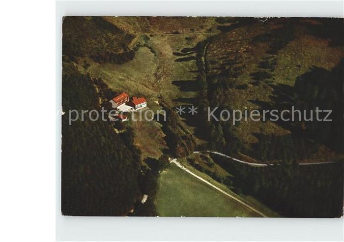 Bad Lauterberg Jugendherberge Fliegeraufnahme