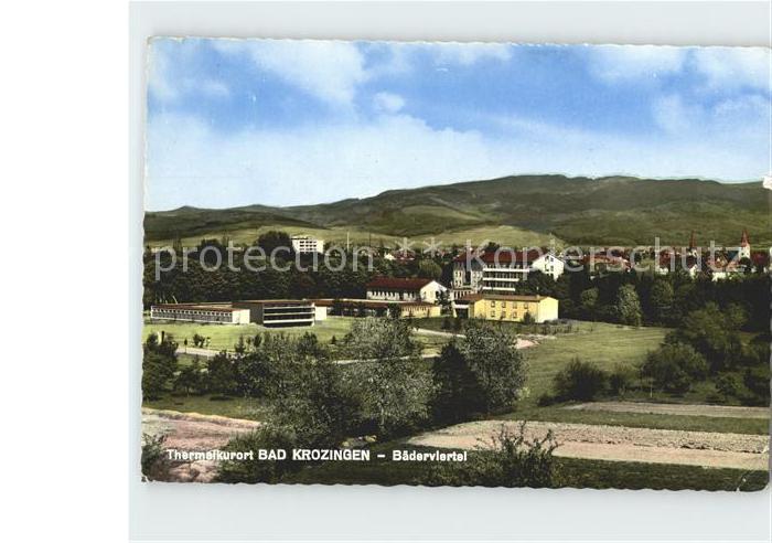 Bad Krozingen Teilansicht Baederviertel
