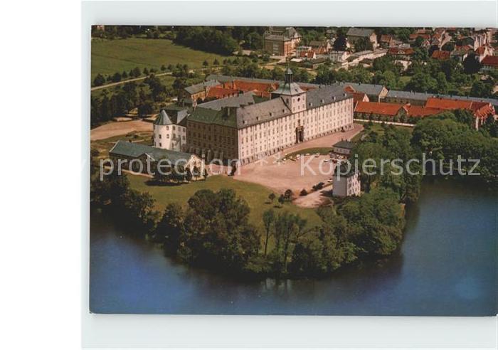 Schleswig Schlei Schloss Gottorf mit Burgsee Fliegeraufnahme