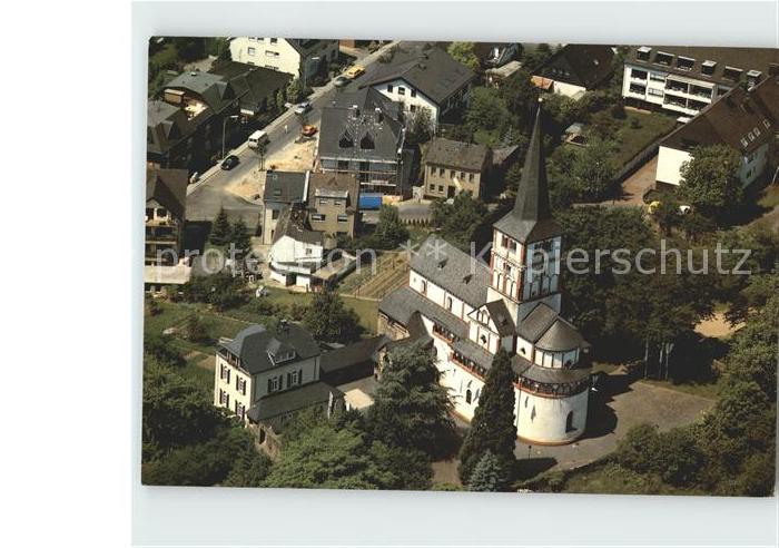 Bonn Rhein St Klemens Fliegeraufnahme