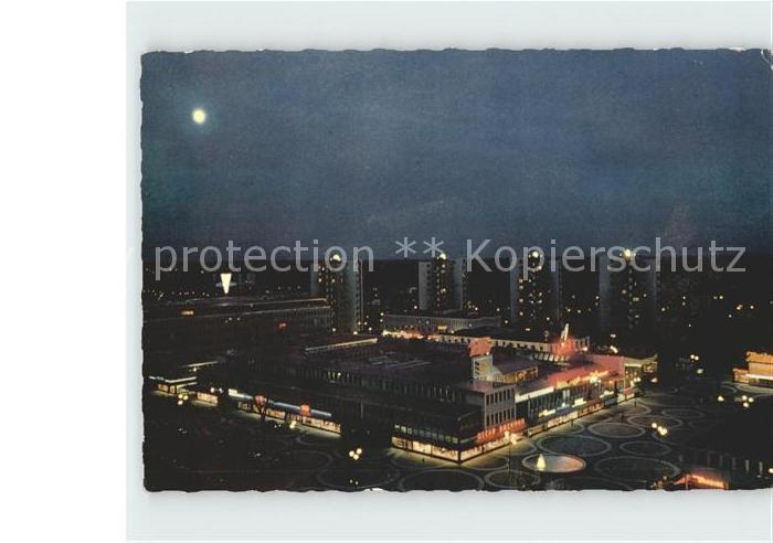 Vaellingby by moonlight