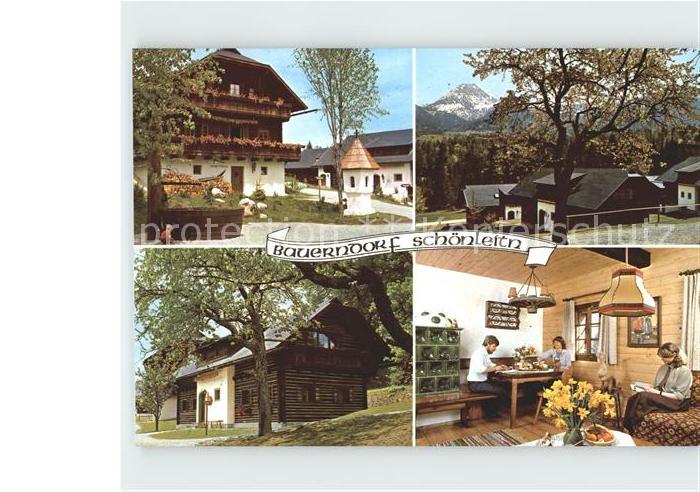 Latschach Faaker See Bauerndorf Schoenleitn Teilansichten Stube