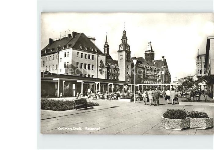 Karl-Marx-Stadt CHEMNITZ rosenhof