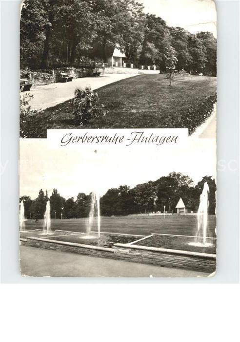 Wiesloch Gerbersruhe Anlagen Fontaene