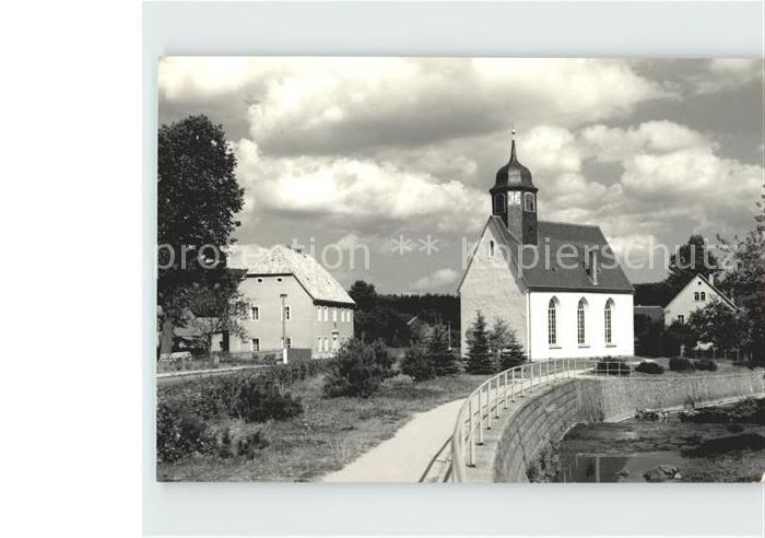 Bahratal OT Markersbach Kirche