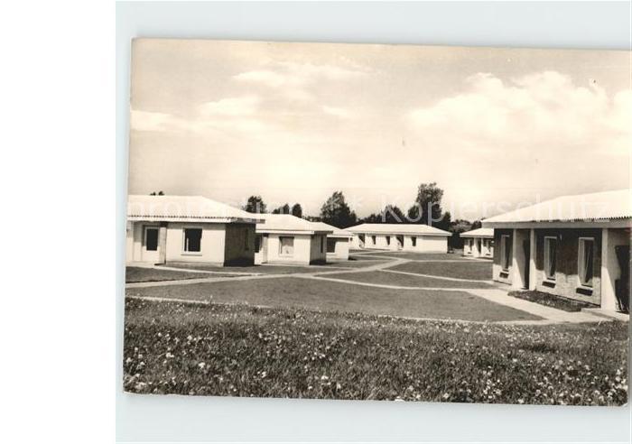 Boltenhagen Ostseebad Urlauber Bungalowsiedlung
