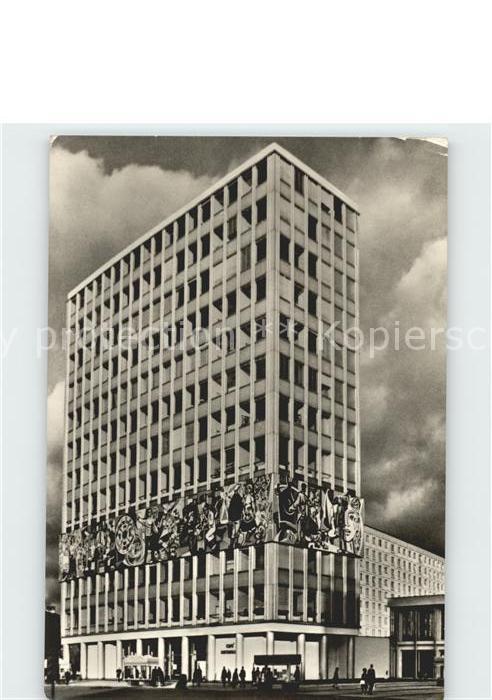 BERLIN  CITY Alexanderplatz Haus des Lehrers