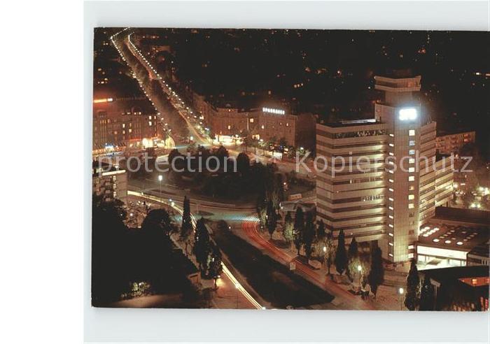 BERLIN  CITY Sender Freies Berlin bei Nacht