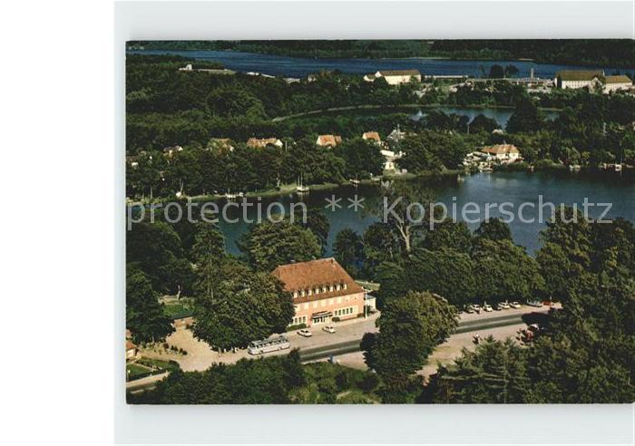 Ploen See Edeberg See mit Fegetasche Fliegeraufnahme