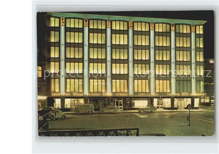Koeln Rhein bei Nacht Business House near the Cathedral