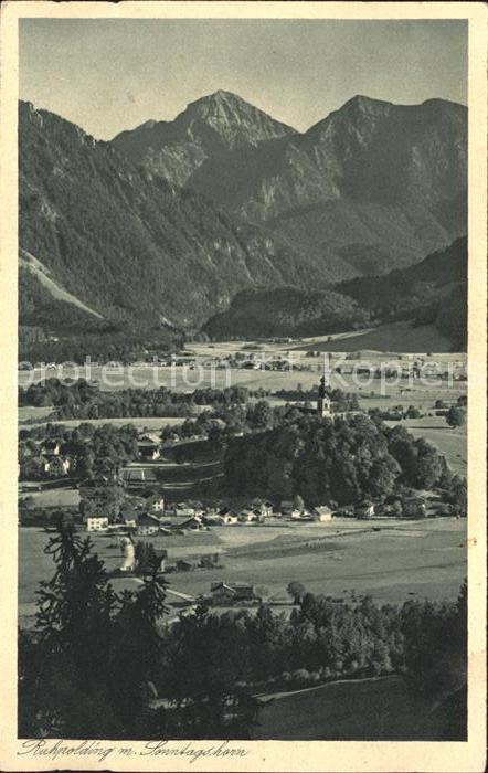 Ruhpolding Bayern Sonntagshorn
