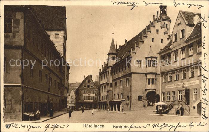 Noerdlingen Marktplatz