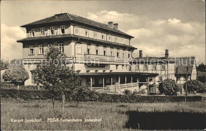 Jonsdorf FDGB Ferienheim Jonashof