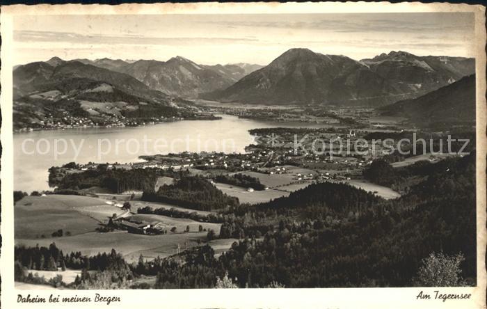 Tegernsee Bayern Bergen