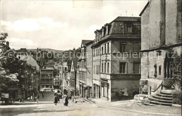 Poessneck Markt Schuhgasse